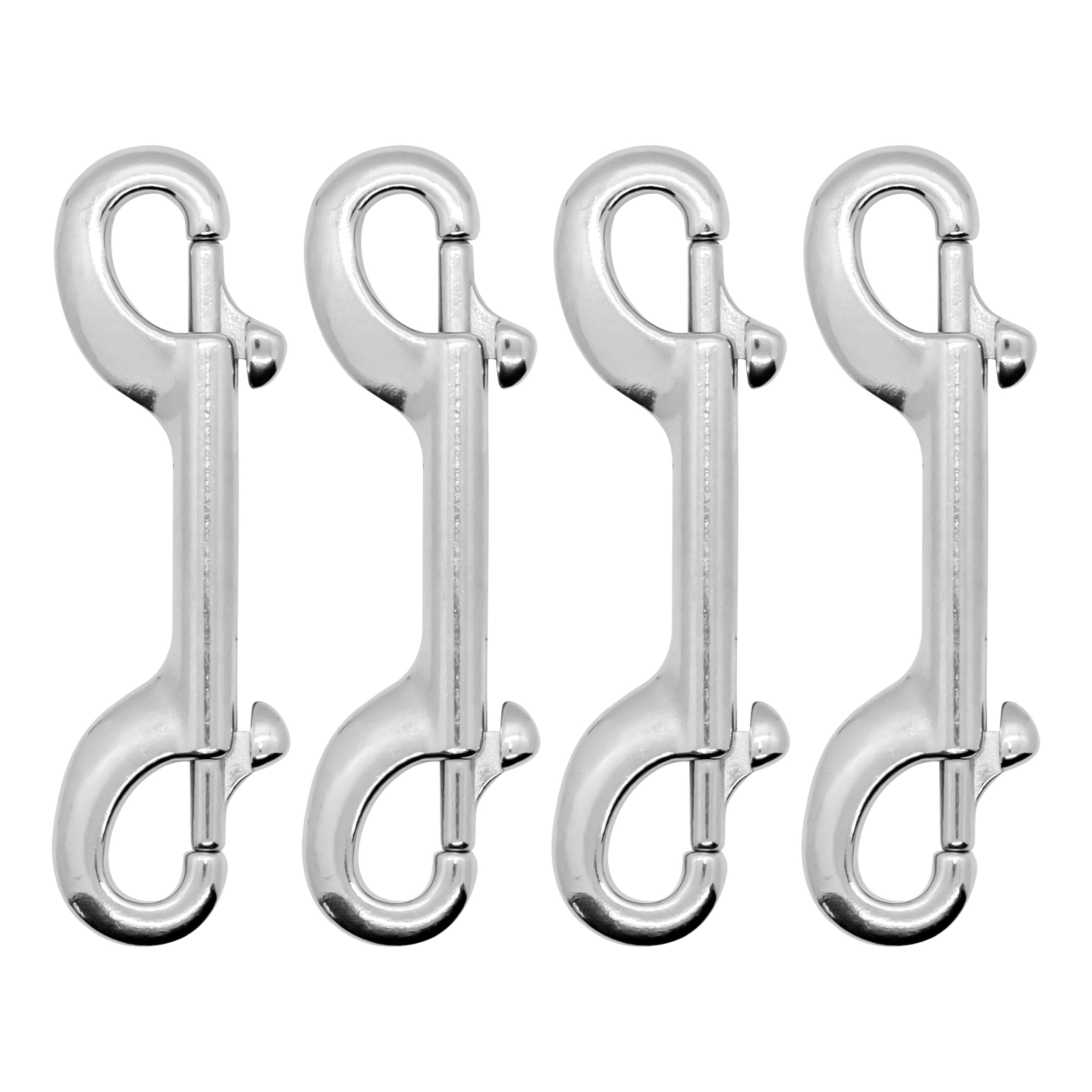 4-Pack ROSEMONT SCUBA Double Ended Bolt Snap Hooks