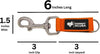3-Pack Versatile Lightweight Custom Clips with Nylon Webbing