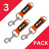3-Pack Versatile Lightweight Custom Clips with Nylon Webbing